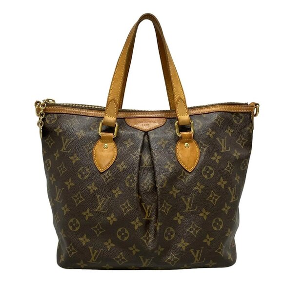 Auth LOUIS VUITTON Palermo PM M40145 Monogram SR4057 Handbag Monogram Canvas - Picture 1 of 16